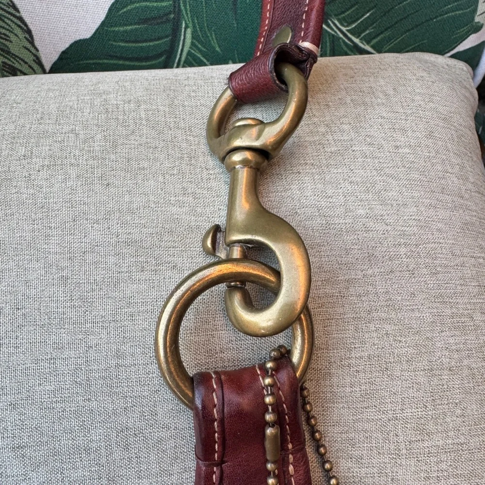 Coach 65th Anniversary Legacy Leather Whiskey Hippie Crossbody Bag 10325 - Picture 5 of 15